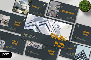 Real Estate Minimalist Powerpoint
