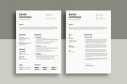 Resume/CV, a Resume Template by deviserpark (Thumbnail 2 of 4)
