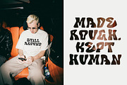 Human Stone Raw Bold Brutal Display, a Sans Serif Font by Struvictory.art (Thumbnail 6 of 8)