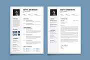Minimal Resume and Cover Letter, a Resume Template by PixelStudio (Thumbnail 3 of 4)