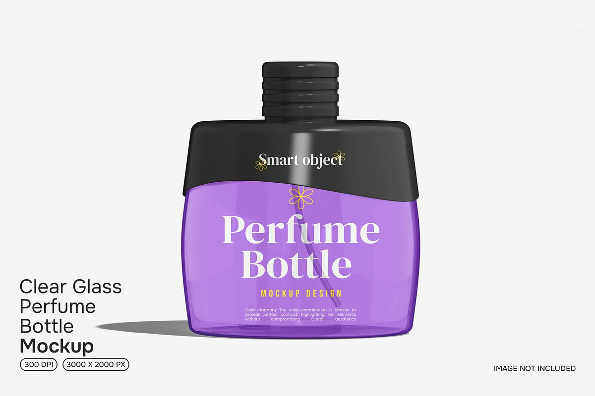Perfume Bottle Mockup, a Packaging Mockup by renderstockmarket