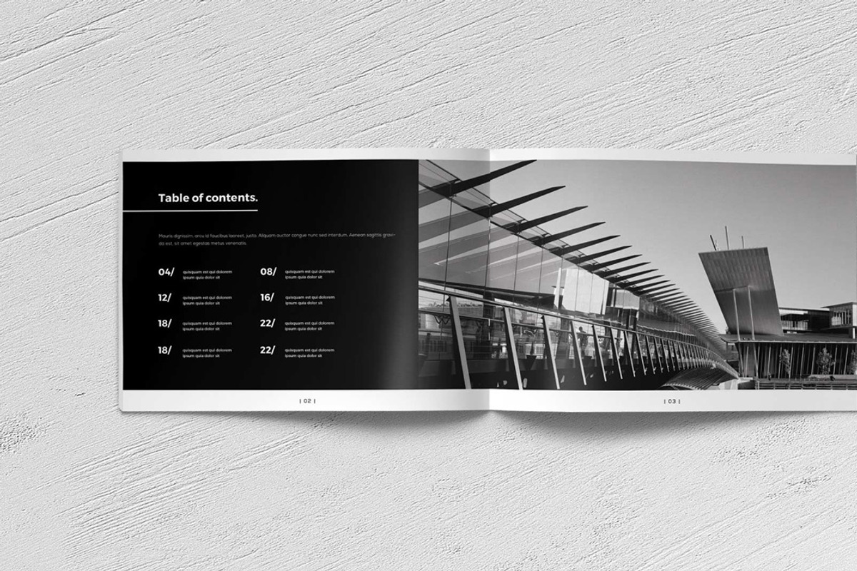 Architecture Brochure, a Brochure Template by New Lines (Photo 5 of 12)