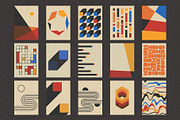 Set of 15 Simple Geometric Posters, an Object Graphic by Kokoshka (Thumbnail 2 of 9)