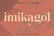 Mikonvis Yonga | Modern Serif Font, a Serif Font by MchCrafter (Thumbnail 6 of 15)