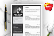 Resume/CV Bundle | 200+ for $29, a Resume Template by ResumeInventor (Thumbnail 91 of 207)