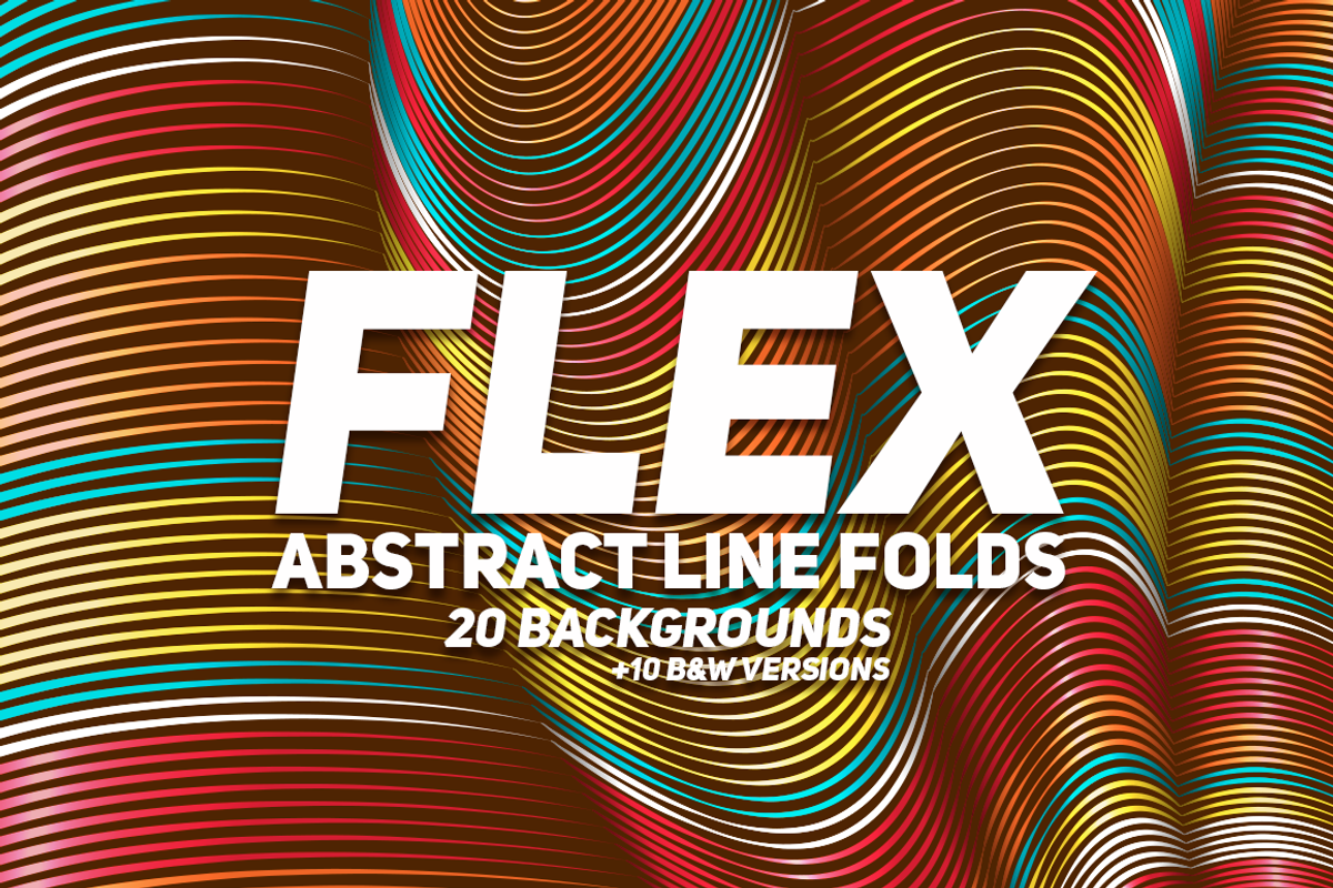 20 Flex Lines Backgrounds, a Texture Graphic by GarryKillian (Photo 1 of 5)