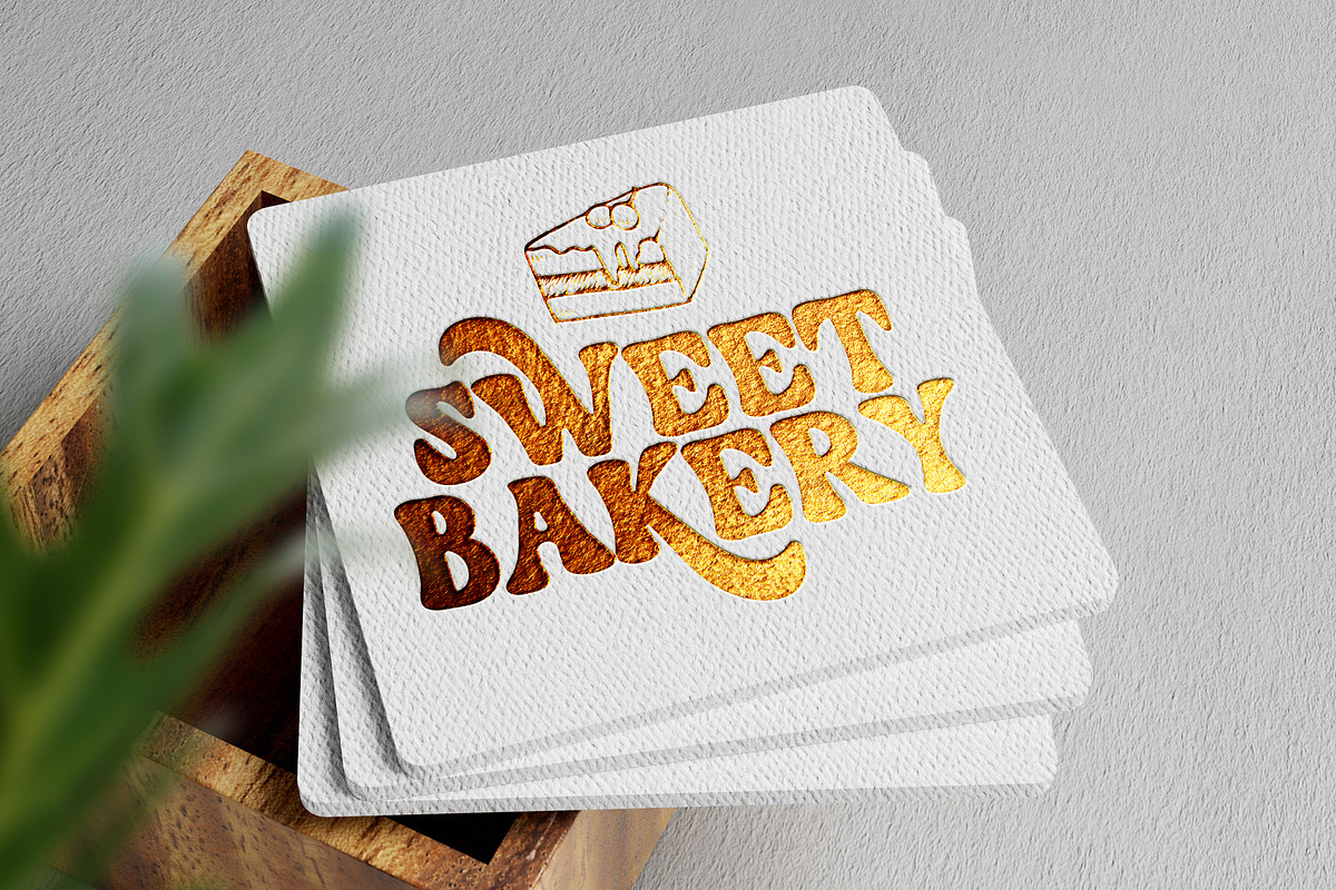 Chunky Summer - Groovy Retro Font, a Handwritten Font by Airotype (Photo 7 of 12)
