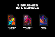 Procreate Liquid Brushes, a Brush Add-On by Nurmiftah (Thumbnail 2 of 6)