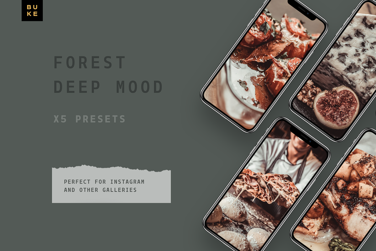 4 Food Lightroom Presets Pack, a Preset Add-On by SHOOM HOUSE (Photo 2 of 8)