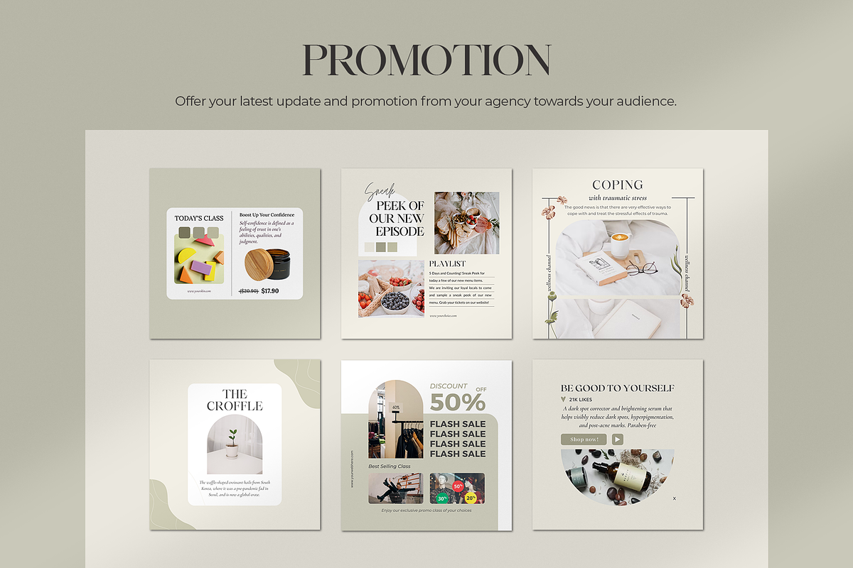 Instagram for Coach Botanical, a Social Media Template by Analogi Studio (Photo 19 of 30)