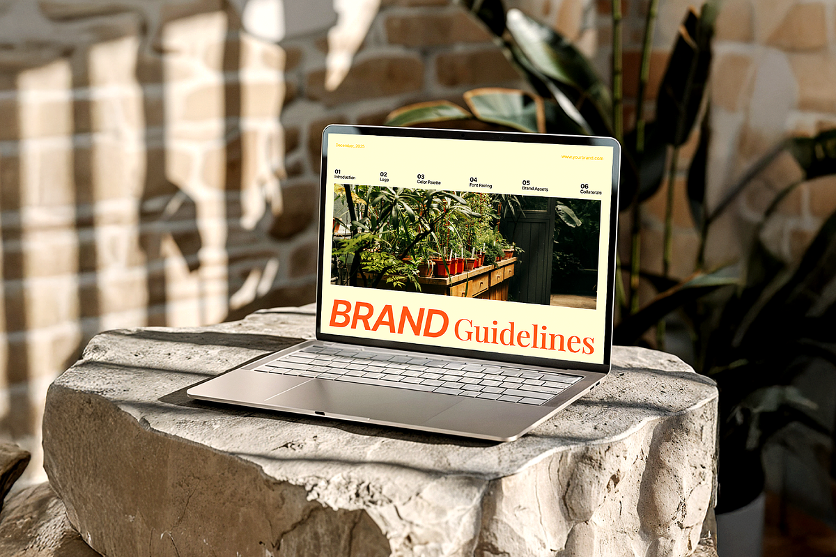 Bold Pastel Brand Guideline Template, a Branding & Logo Template by digitalsbydepi (Photo 6 of 6)