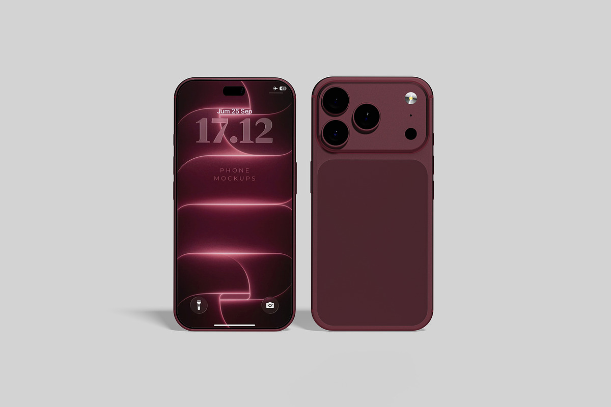iPhone Mockup, an iPhone Mockup by AnasStudio (Photo 2 of 5)