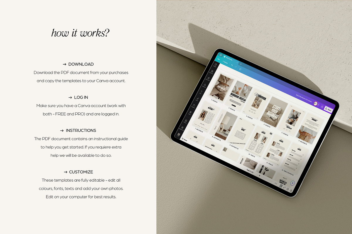 NOLE / 2in1 Ebook & Workbook Kit, a Magazine Template by Wildnun Studio (Photo 39 of 44)