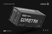 Goretax - Tech Display Font, a Sans Serif Font by Inviline.co (Thumbnail 11 of 11)
