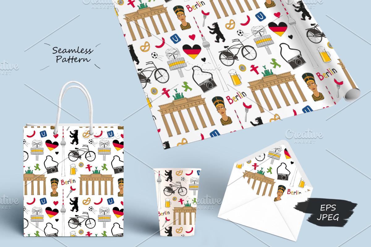 Travel set - Berlin, an Object Graphic by Alina Tsesarskaya (Photo 5 of 5)