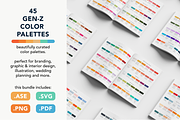Gen-Z Color Palettes, a Palette Add-On by Ellen Carty Design (Thumbnail 3 of 12)