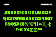 Bumps – Space Poster Display Font, a Sans Serif Font by Drizy (Thumbnail 3 of 8)