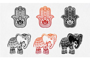 Ethnic Style Design Elements, an Illustration by Teneresa (Thumbnail 3 of 5)
