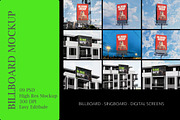 Billboard Mockup, an Advertising Mockup by Sosuna Studio (Thumbnail 1 of 10)