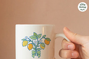 Lemon Tea Time Clipart Hand Drawn, a Food Illustration by TitaLivingArt (Thumbnail 9 of 10)