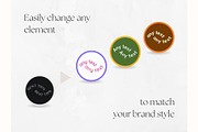 75 Doula Istagram Highlights Dark, a Social Media Template by PatternLab. (Thumbnail 7 of 9)