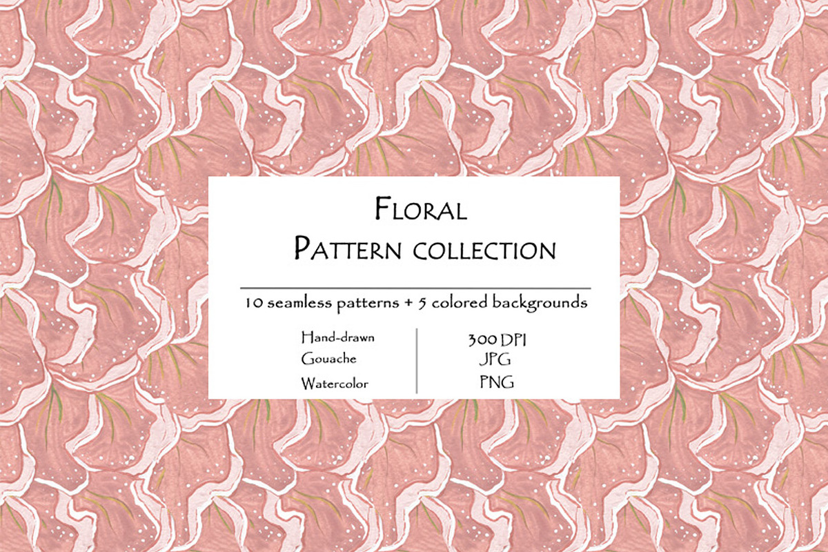 Floral Pattern Collection, a Pattern Graphic by Ann Bright (Photo 9 of 16)