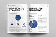 Employee Handbook Template, a Brochure Template by E-Type (Thumbnail 4 of 7)
