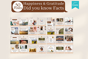 500 Happiness & Gratitude Posts