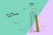 Weed Joint Pre-Roll Packaging Mockup, a Product Mockup by easymock 2 (Thumbnail 4 of 9)