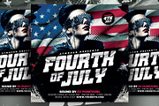 4th of July Flyer, a Flyer Template by AyumaDesign (Thumbnail 1 of 3)