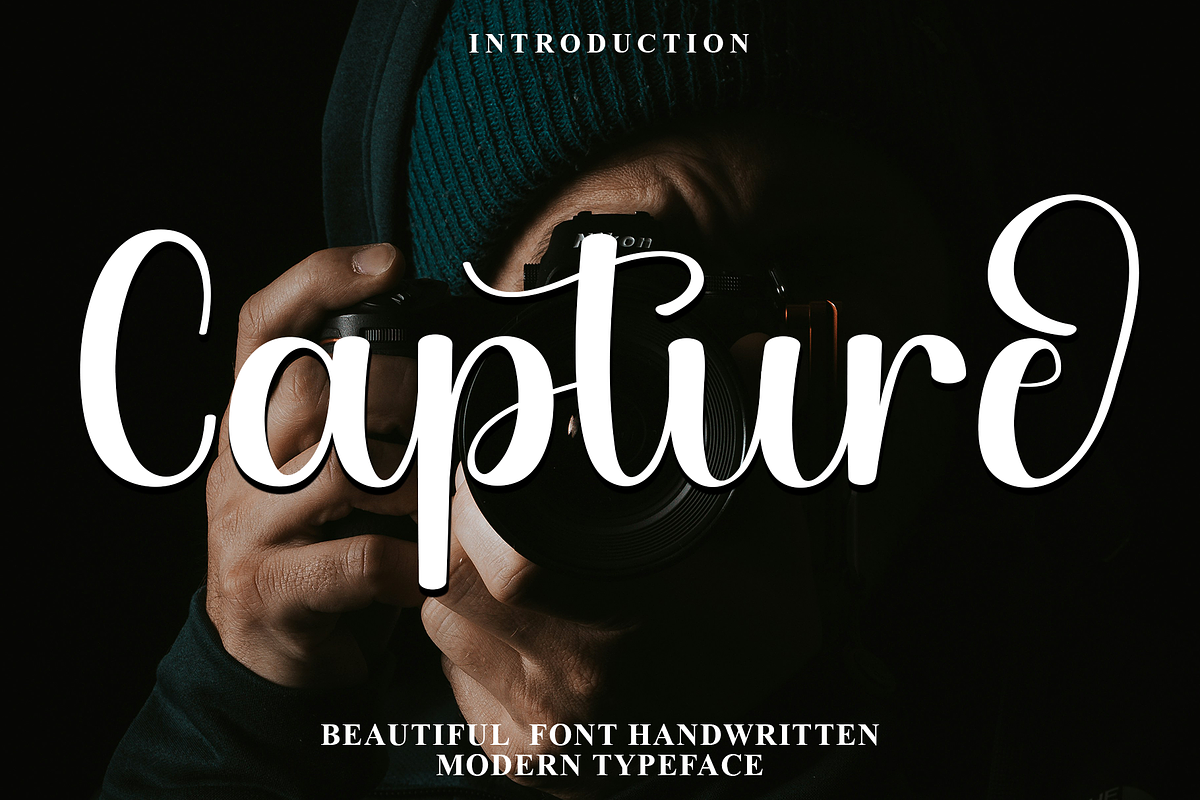 Capture, a Handwritten Font by FreshTypeINK (Photo 1 of 8)