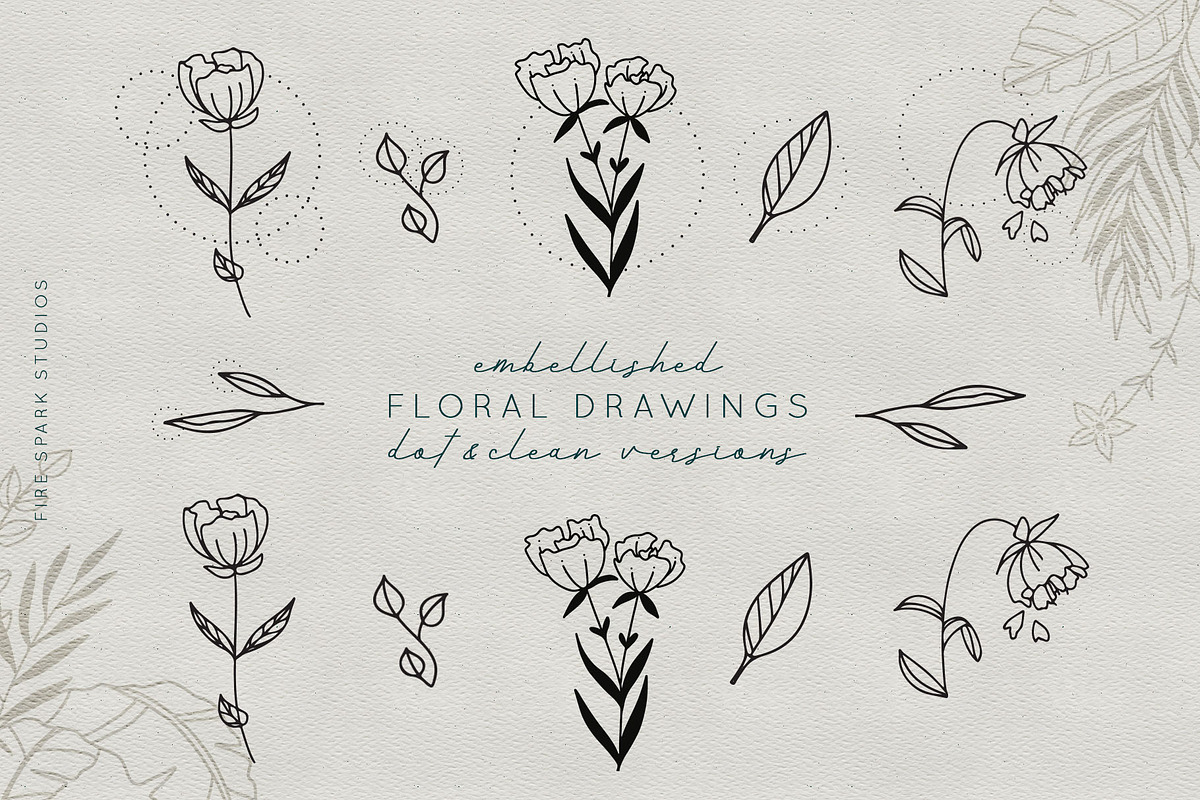 Greenery Illustrations and Textures, an Object Graphic by Fire Spark Studio (Photo 3 of 9)