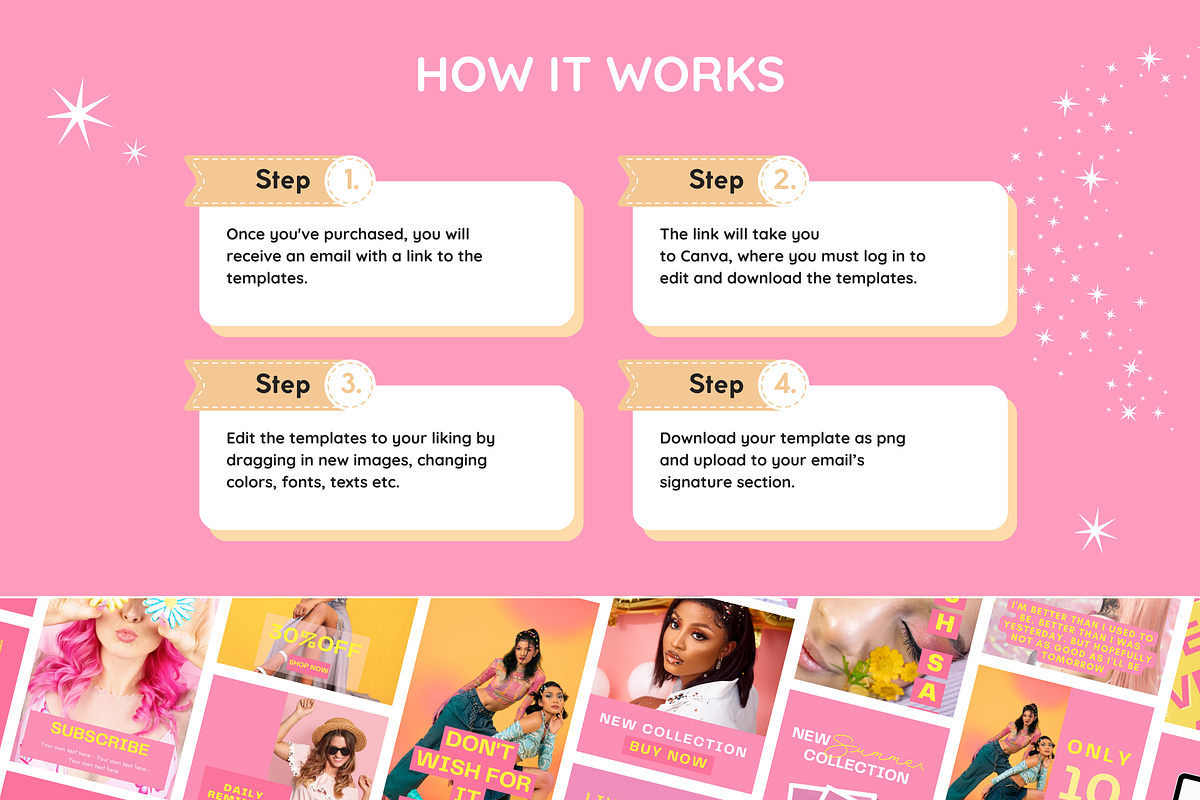 Colorful Email Signature Templates, an Email Template by SunshineStudioBoutique (Photo 9 of 9)