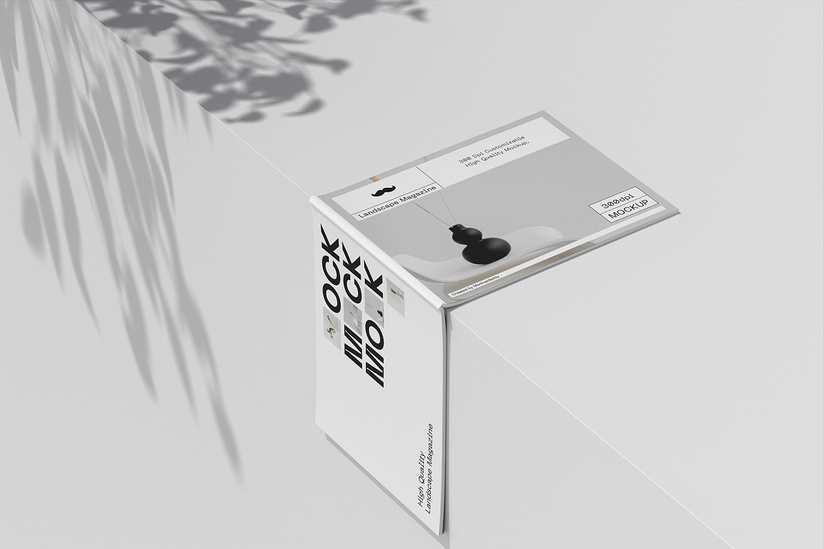 Landscape Magazine Mockup – US Size, a Books & Magazine Mockup by Mockupdaddy (Photo 9 of 10)