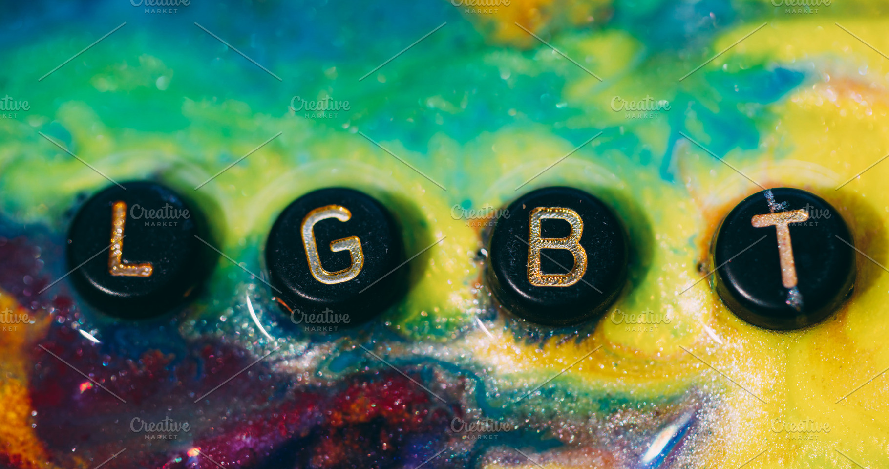 Lgbt word glitter ink splatter letter tolerance, a Background Photo by Photo Drive Studio