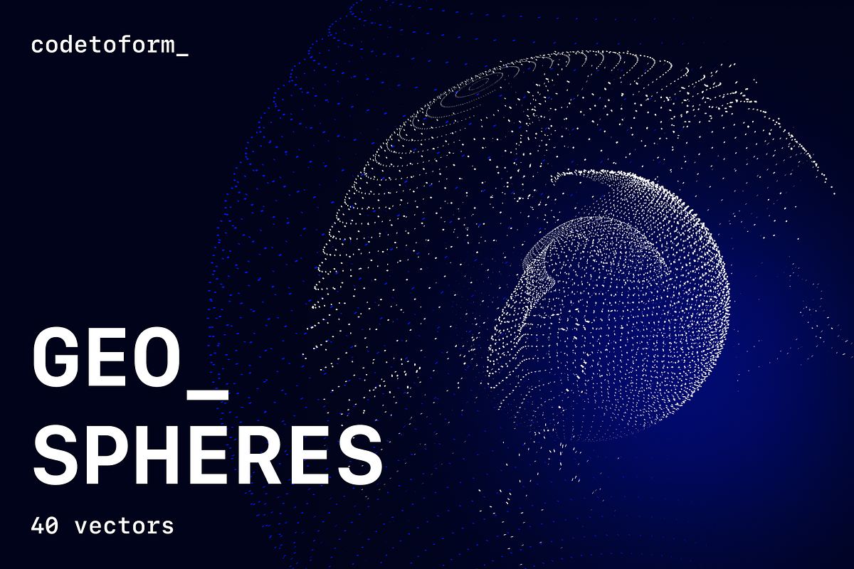GEO_SPHERES Abstract Vector Bundle, an Object Graphic by codetoform (Photo 1 of 13)