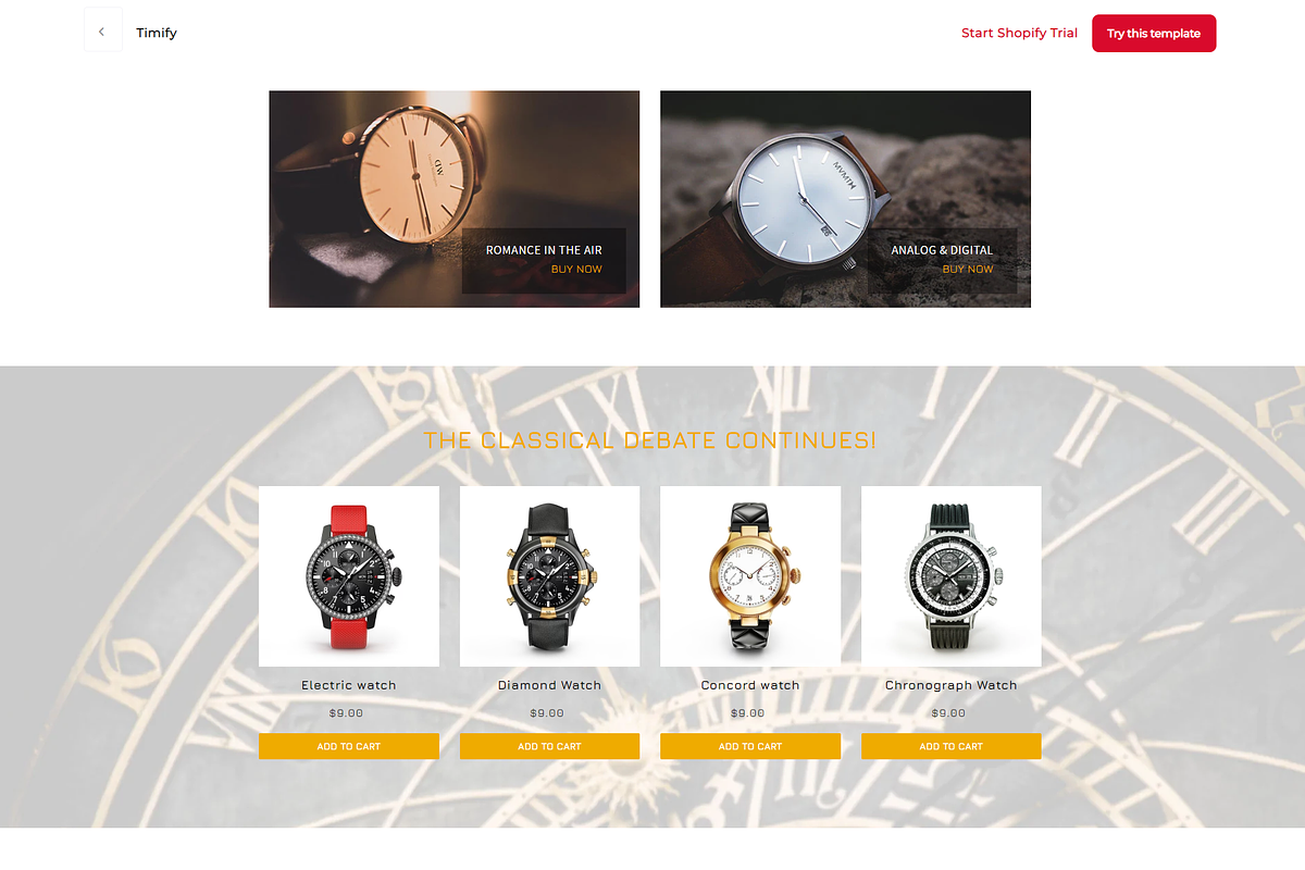 Timify Store Shopify Template, a Shopify Template by LTheme (Photo 2 of 2)