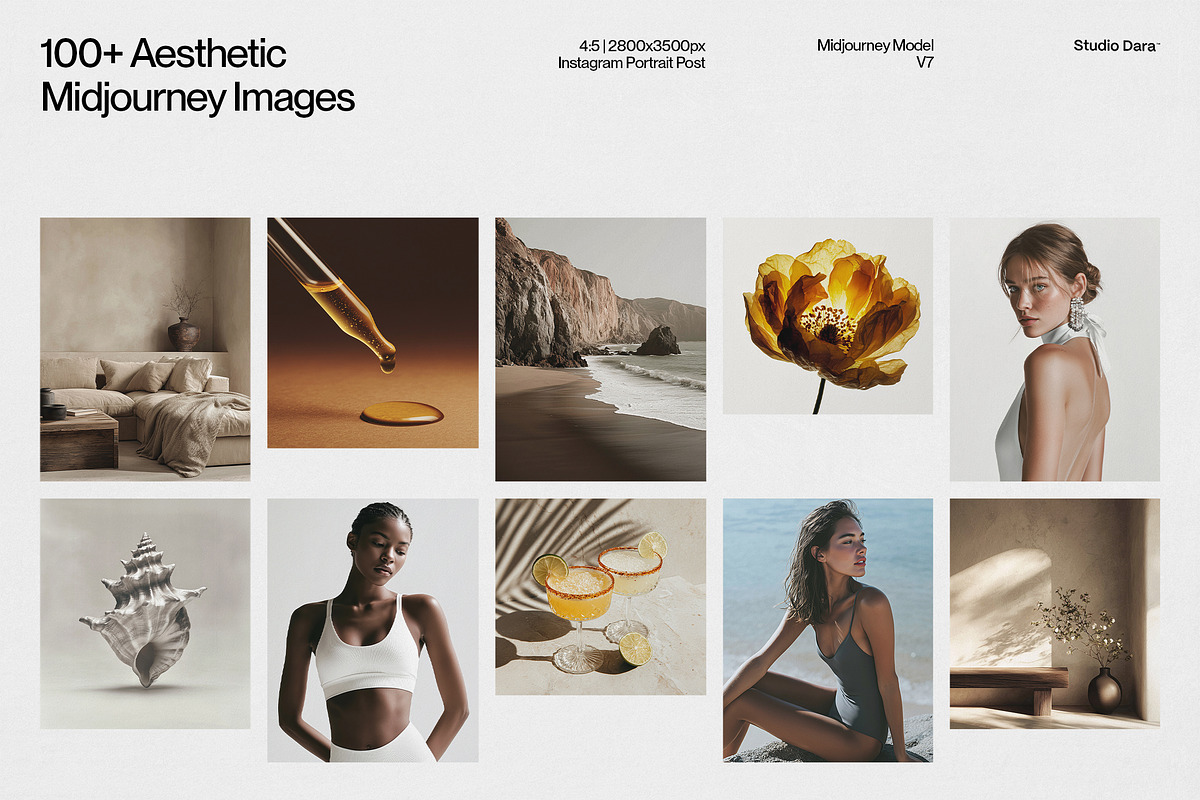 Aesthetic Midjourney Images, a Beauty & Fashion Photo by Studio Dara (Photo 1 of 17)