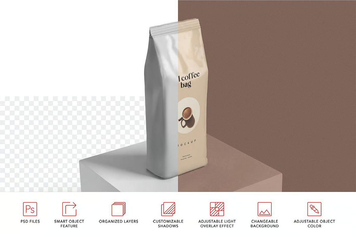 Pouch Mockup, a Packaging Mockup by megostudi0 (Photo 2 of 6)