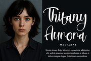 Beautiful Background, a Handwritten Font by FreshTypeINK (Thumbnail 2 of 8)