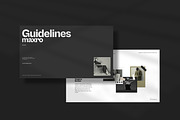 Maxro | Brand Guideline Template, a Presentation Template by Creatiya Type (Thumbnail 2 of 11)