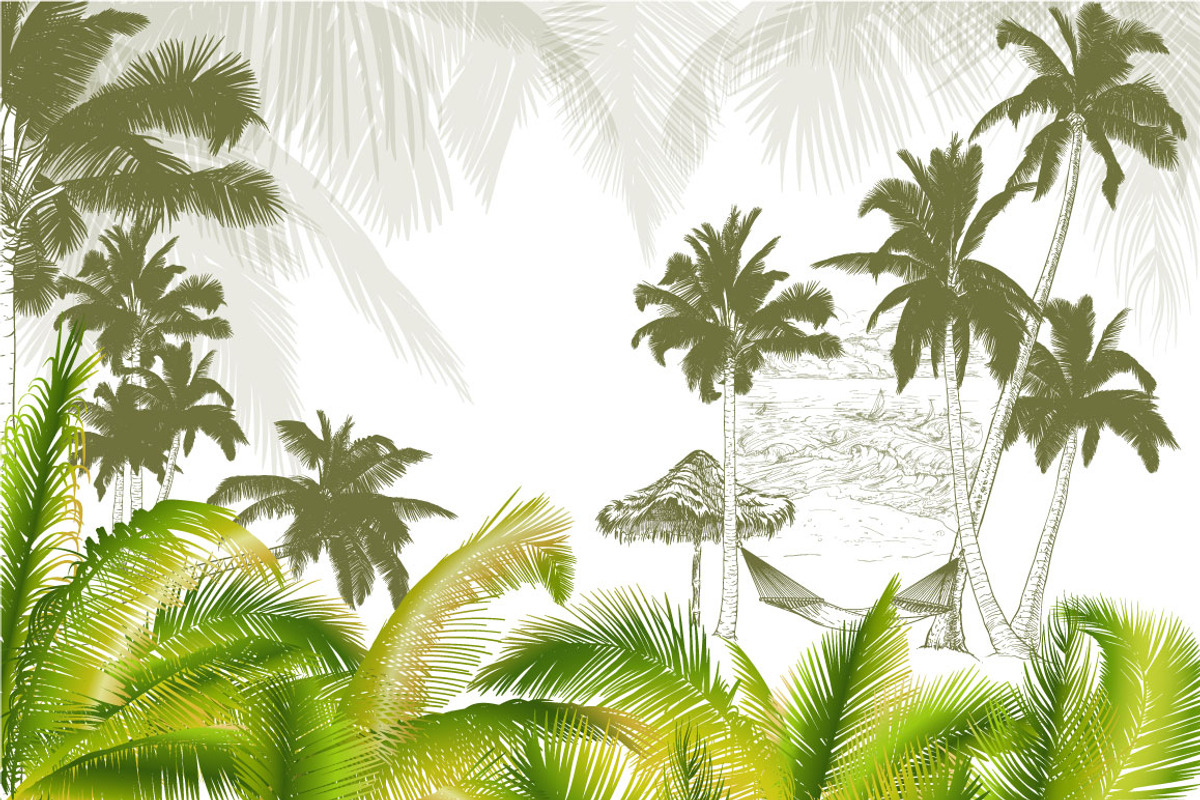 Palm tree collection (Vector), an Object Graphic by ArtOwl (Photo 9 of 10)