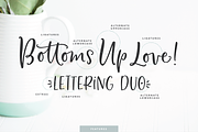 Bottoms Up Love Font Duo Extras, a Script Font by Emily Spadoni (Thumbnail 14 of 16)