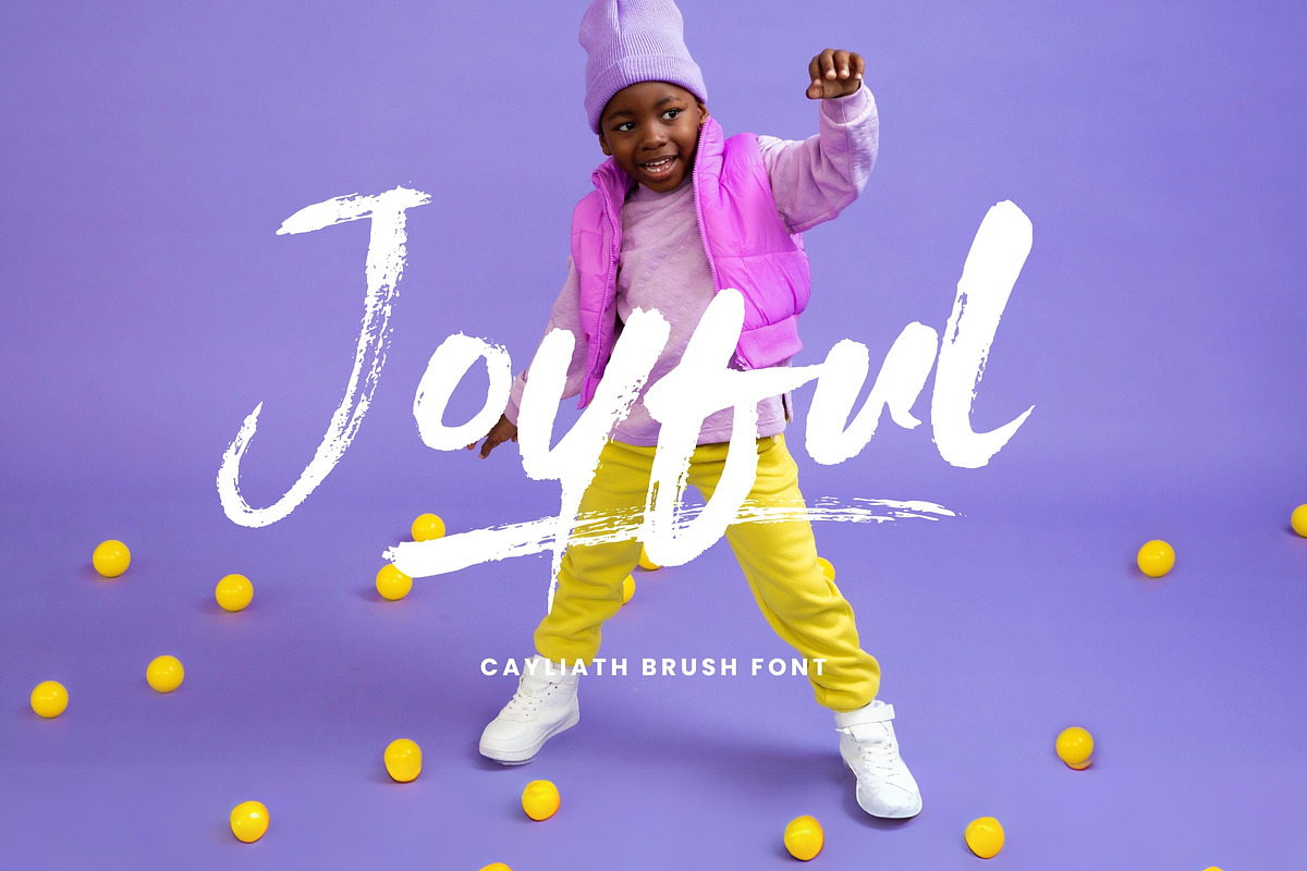 Cayliath Brush Script, a Handwritten Font by Get Studio (Photo 3 of 7)