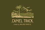 SFC Camel Track, a Sans Serif Font by Skilline Supply Co. (Thumbnail 7 of 8)