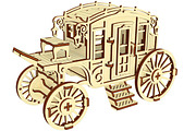 Carriage - Laser Cut File, an Object Graphic by VectorPainter (Thumbnail 6 of 10)