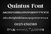 Quintus High Contrast Serif Font, a Serif Font by OWPictures (Thumbnail 10 of 10)