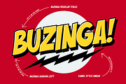 Buzinga! | Comic Layered Font, a Font by Ardana Creative (Thumbnail 3 of 9)