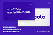 COOLO  Brand Guidelines Template, a Presentation Template by @creative.franco (Thumbnail 1 of 9)