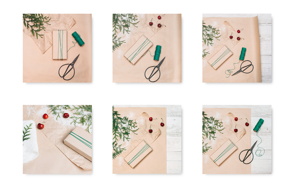 Christmas Bundle - Wrapping, a Social Media Template by Knox Stock (Photo 2 of 2)